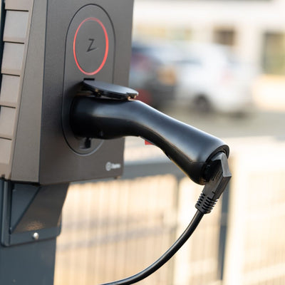 Adapter Type 2 (ladestation) til Type F 230V schuko-udtag