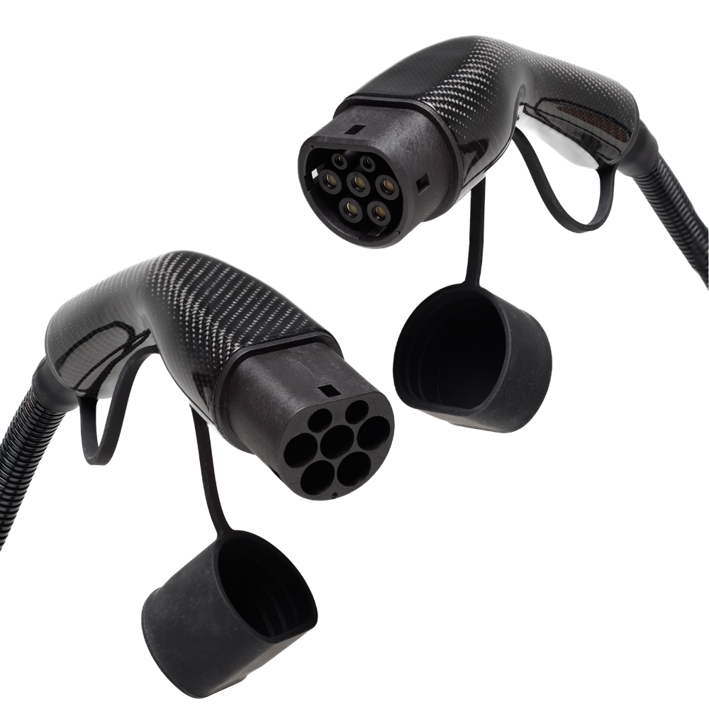 Voldt® Type 2 Carbon Fibre ladekabel 22kW