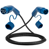 Type 2 | mode 3 | 16A | 11kW-ladekabel