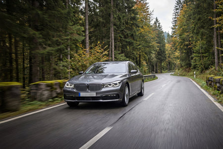 BMW 740E eDrive charging cable