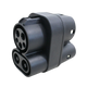 Adapter til opladning af elbiler CCS1 til CCS2