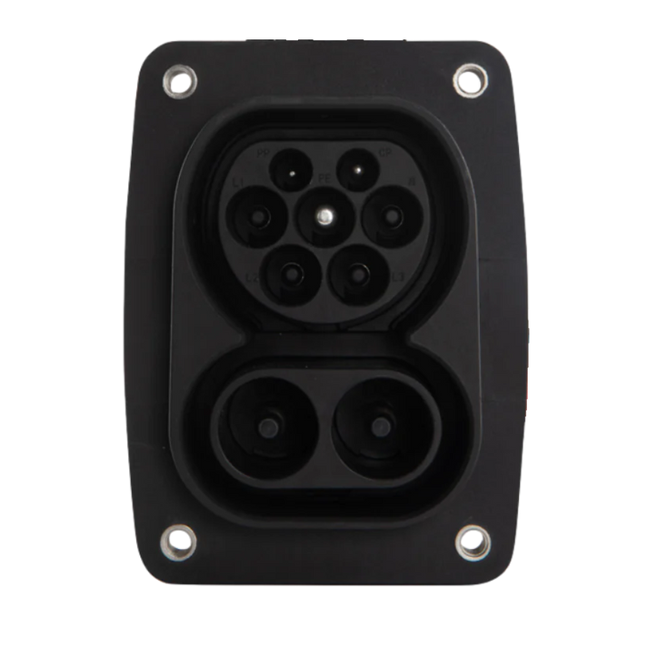 CCS2-stikkontakt til bil | 200A DC | 32A AC