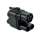 Adapter til opladning af elbiler CCS2 til CCS1