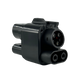 Adapter til opladning af elbiler CCS2 til CCS1