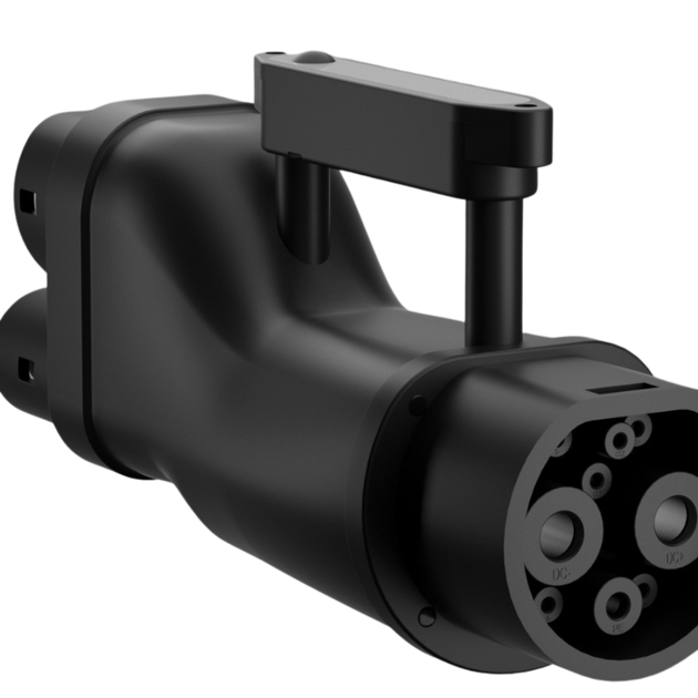 Adapter til opladning af elbiler GBT til CCS2