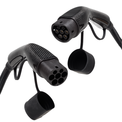 Voldt® Type 2 Carbon Fibre ladekabel 22kW