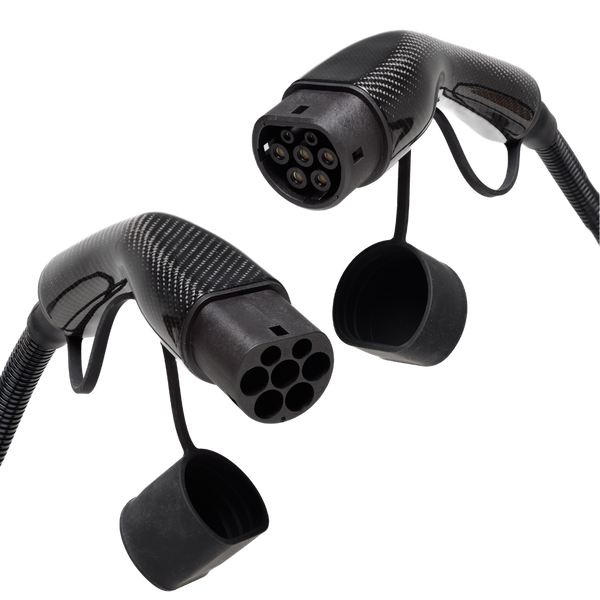 Voldt® Type 2 Carbon Fibre ladekabel 22kW