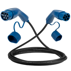Type 2 | mode 3 | 16A | 11kW-ladekabel