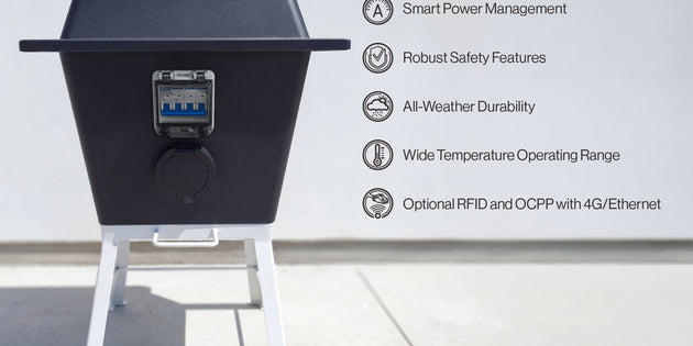 Voldt® Sitecharge | Type 2 | 2×11kW