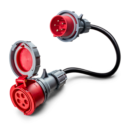 32A 5-polet CEE til 16A 5-polet CEE Adapter