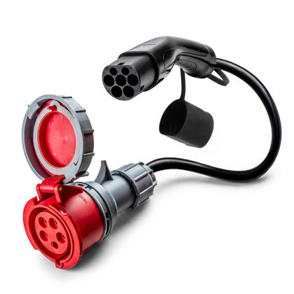 16A 5-polet CEE til Type 2 adapter