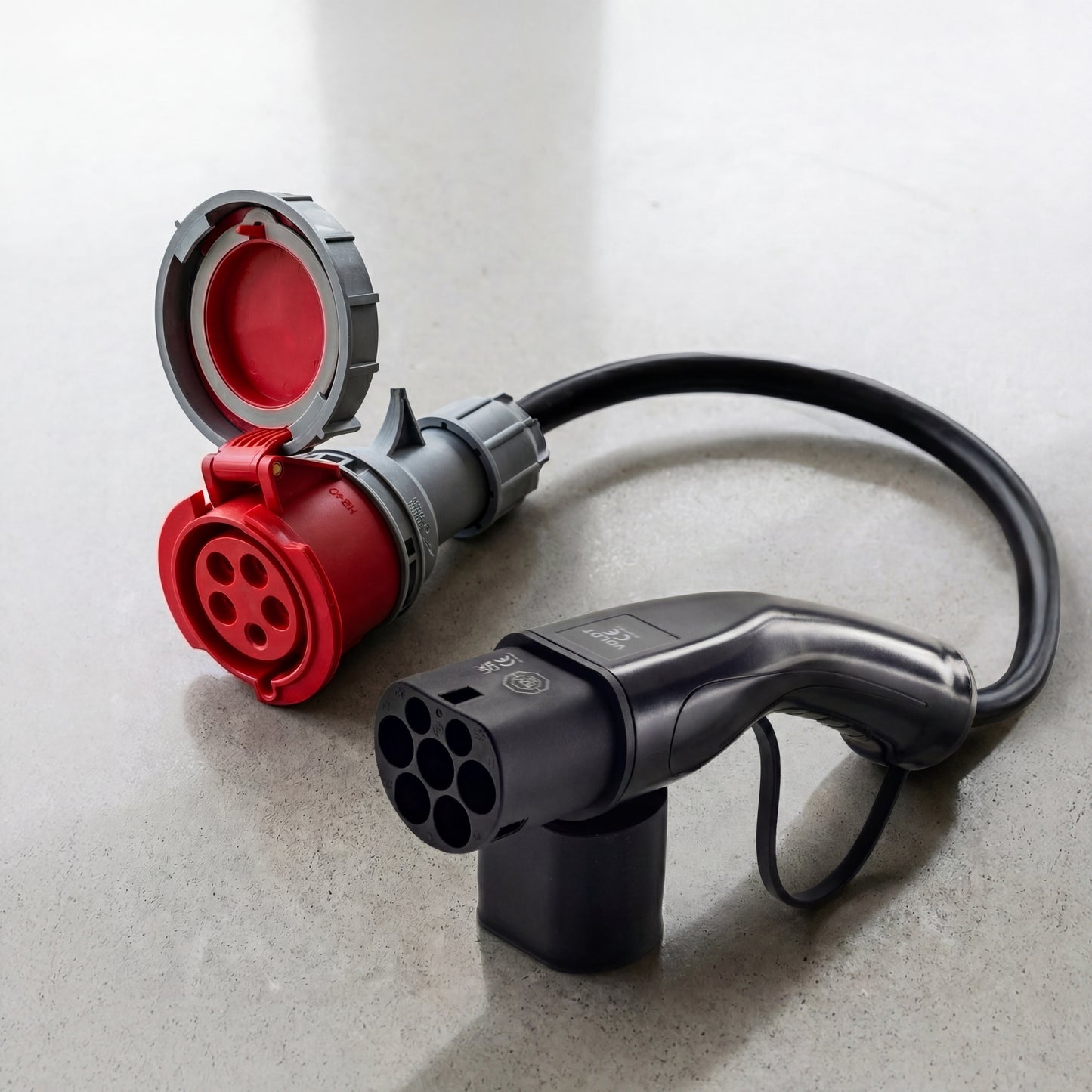 32A 5-polet CEE til type 2-adapter