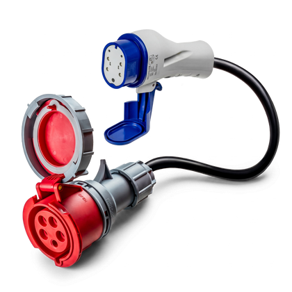 16A 5-polet CEE til Type 3 adapter