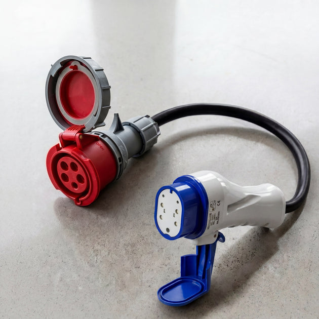 16A 5-polet CEE til Type 3 adapter