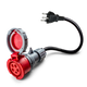 16A 5-polet CEE til Type J for Schweiz-adapter