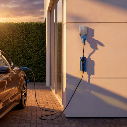Voldt® Transportabel lader til bil CEE | 1 faset | 8A-32A | 7.4kW + APP