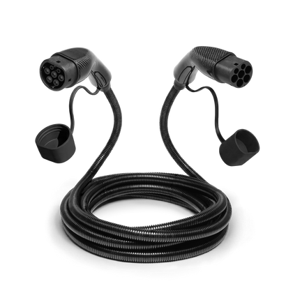 Voldt® Type 2 Carbon Fibre ladekabel 22kW
