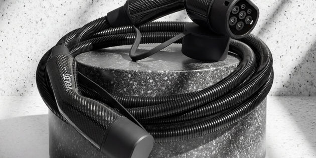 Voldt® Type 2 Carbon Fibre ladekabel 22kW