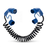 Type 2 | 1 fase | 16A | 3,7kW | spiral ladekabel