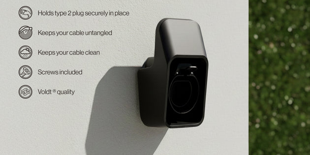 Stikholder til EV type 2-ladekabel