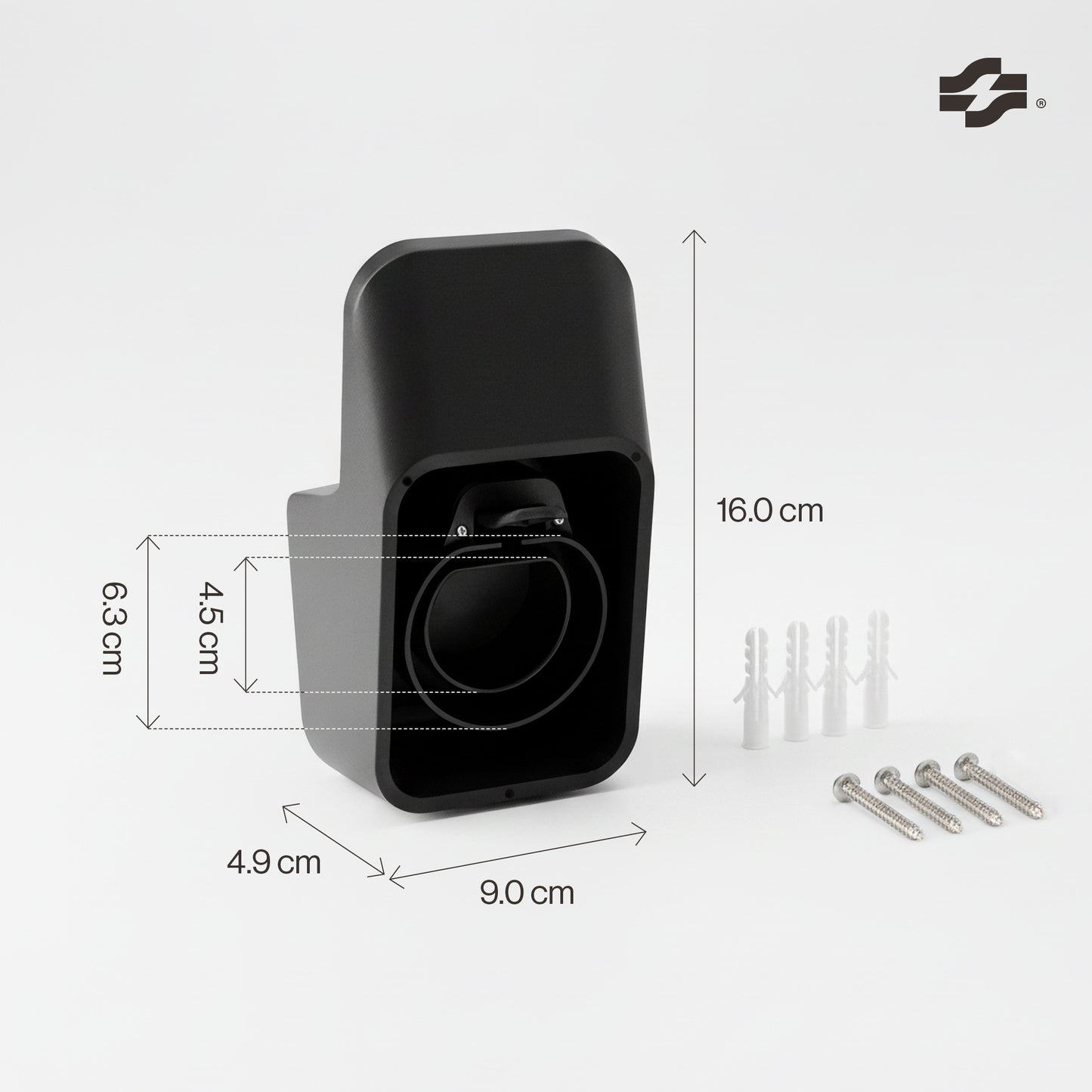 Stikholder til EV type 2-ladekabel