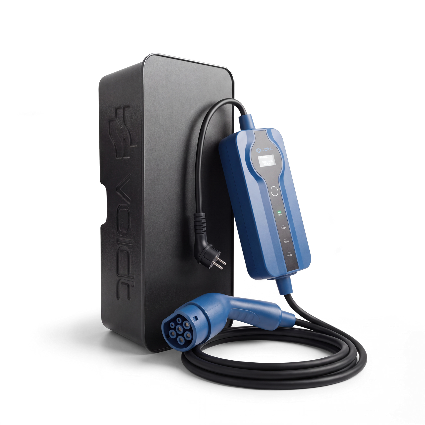 Voldt® Mormorlader | type 2  til schuko 230V | 8A - 16A | 3,7kW + APP