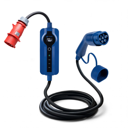 Voldt® Transportabel lader til bil CEE | 3 faset | 8A-32A | 22kW + APP