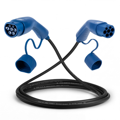 Type 2 | mode 3 | 16A | 11kW-ladekabel