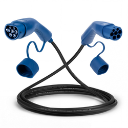 Type 2 | mode 3 | 16A | 11kW-ladekabel
