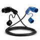 Type 1 - type 2 | 1 fase | 16A | 3,7kW ladekabel