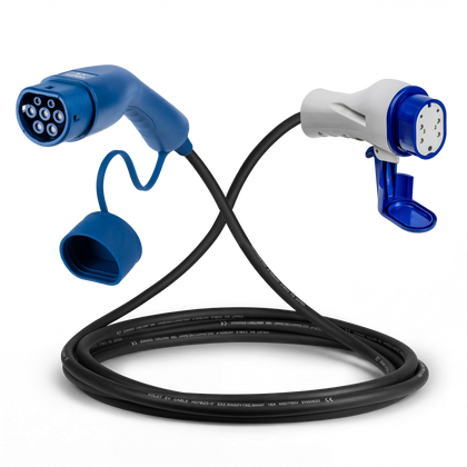 Type 2 - Type 3 | mode 3 | 16A | 11kW ladekabel