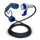 Type 2 - Type 3 | mode 3 | 32a | 22kW ladekabel